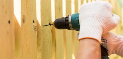 Zelf schutting plaatsen